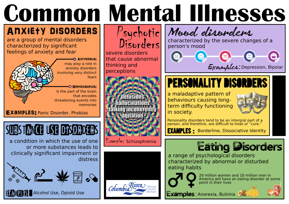 Mental Illnesses Most people believe that mental disorders are rare and “ha...