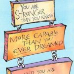 We encourage self affirmation, care and love